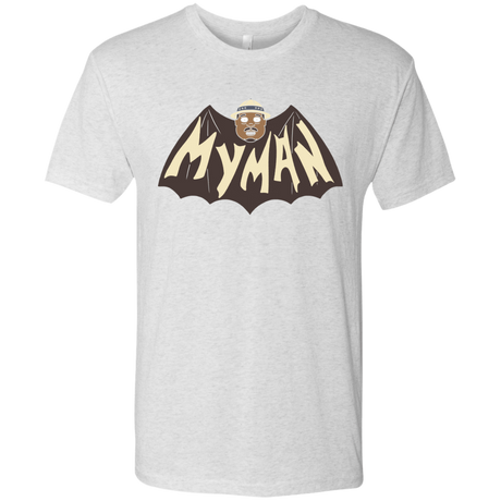 T-Shirts Heather White / S My Man! Men's Triblend T-Shirt