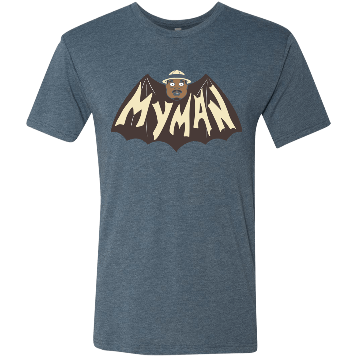T-Shirts Indigo / S My Man! Men's Triblend T-Shirt