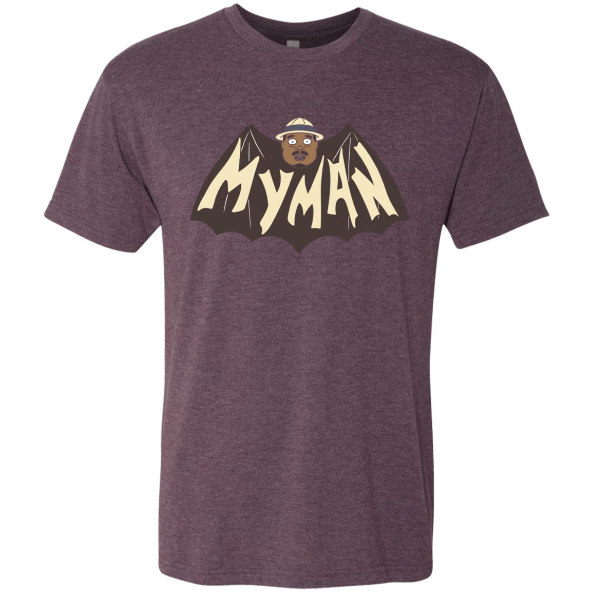 T-Shirts Vintage Purple / S My Man! Men's Triblend T-Shirt