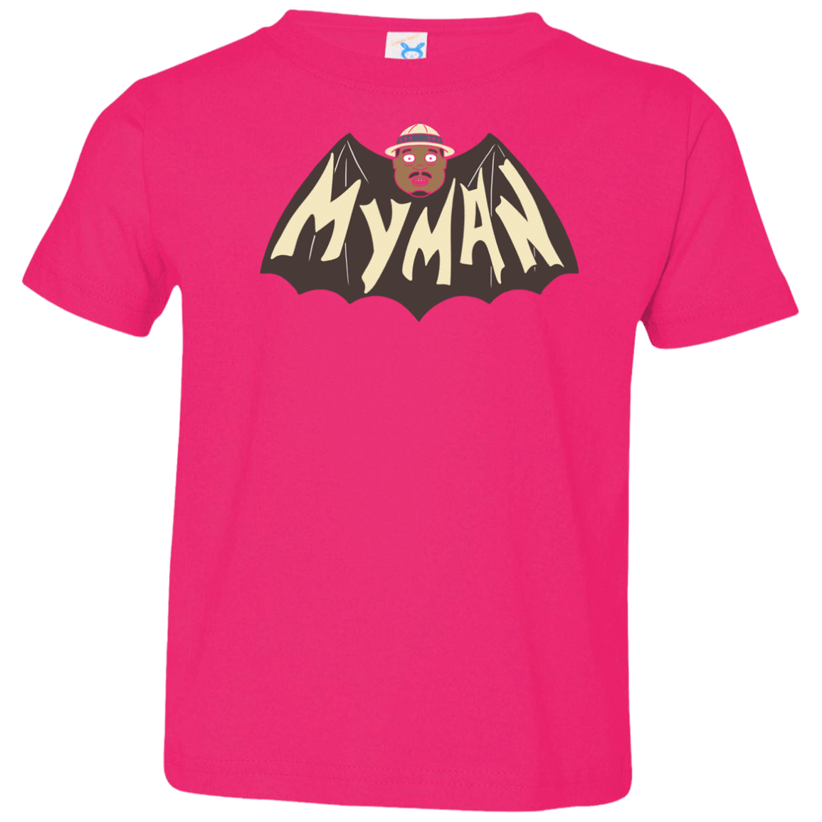 T-Shirts Hot Pink / 2T My Man! Toddler Premium T-Shirt