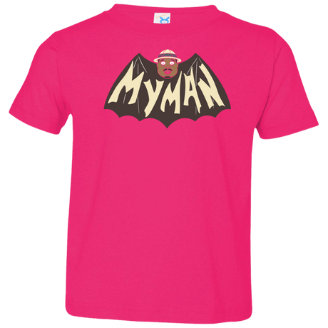 T-Shirts Hot Pink / 2T My Man! Toddler Premium T-Shirt