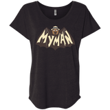 T-Shirts Vintage Black / X-Small My Man! Triblend Dolman Sleeve