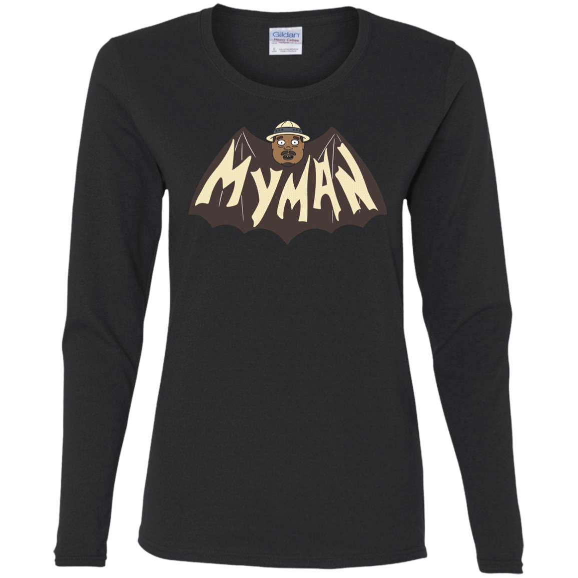 T-Shirts Black / S My Man! Women's Long Sleeve T-Shirt