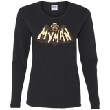 T-Shirts Black / S My Man! Women's Long Sleeve T-Shirt