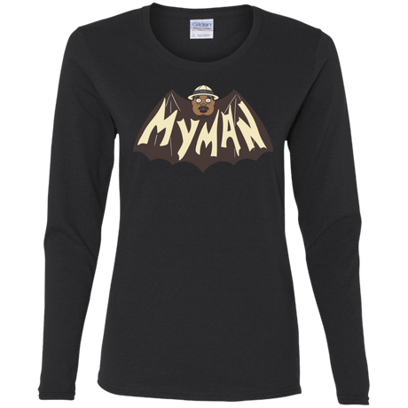 T-Shirts Black / S My Man! Women's Long Sleeve T-Shirt