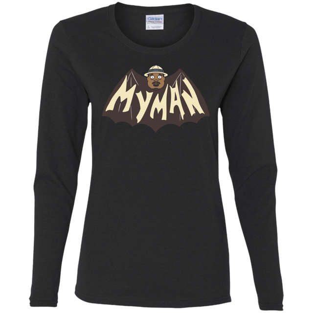 T-Shirts Black / S My Man! Women's Long Sleeve T-Shirt