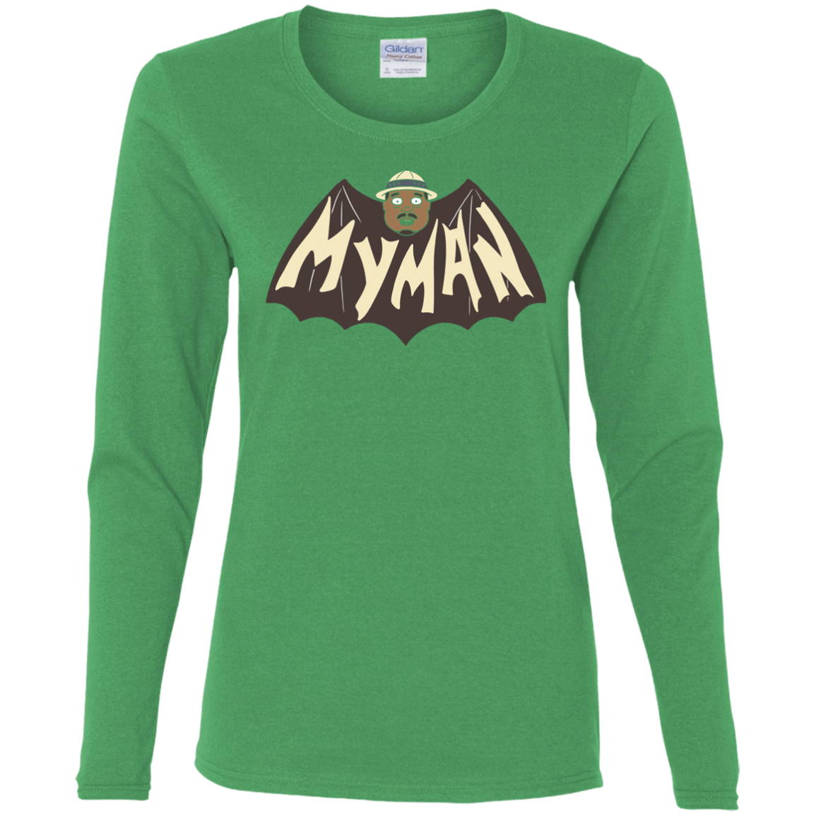 T-Shirts Irish Green / S My Man! Women's Long Sleeve T-Shirt