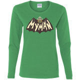 T-Shirts Irish Green / S My Man! Women's Long Sleeve T-Shirt