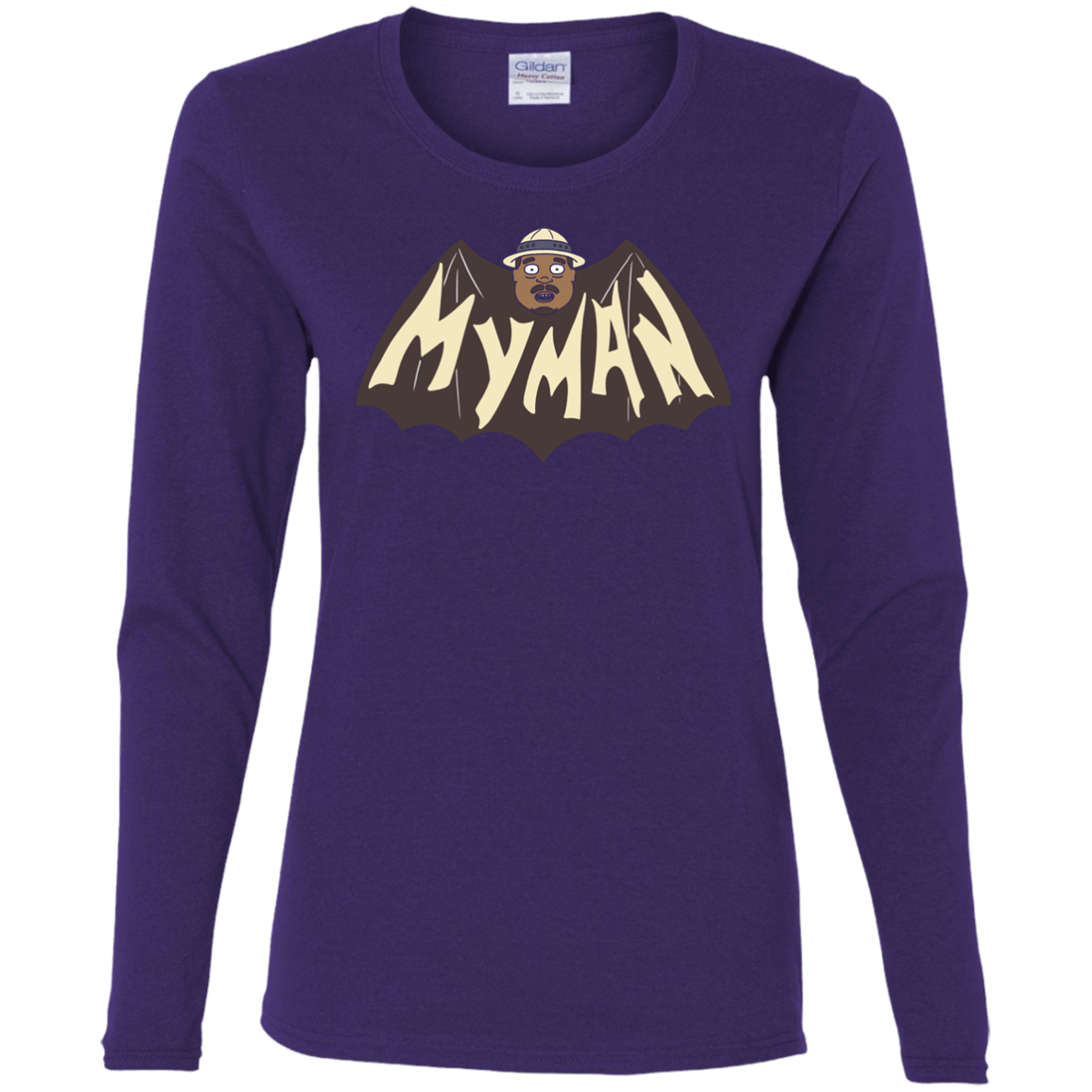 T-Shirts Purple / S My Man! Women's Long Sleeve T-Shirt