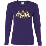 T-Shirts Purple / S My Man! Women's Long Sleeve T-Shirt