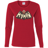 T-Shirts Red / S My Man! Women's Long Sleeve T-Shirt