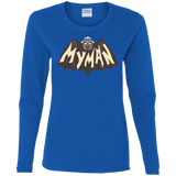 T-Shirts Royal / S My Man! Women's Long Sleeve T-Shirt