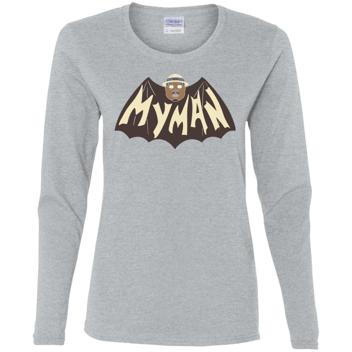 T-Shirts Sport Grey / S My Man! Women's Long Sleeve T-Shirt