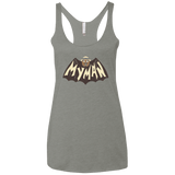 T-Shirts Venetian Grey / X-Small My Man! Women's Triblend Racerback Tank