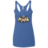 T-Shirts Vintage Royal / X-Small My Man! Women's Triblend Racerback Tank