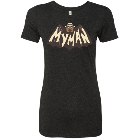 T-Shirts Vintage Black / S My Man! Women's Triblend T-Shirt