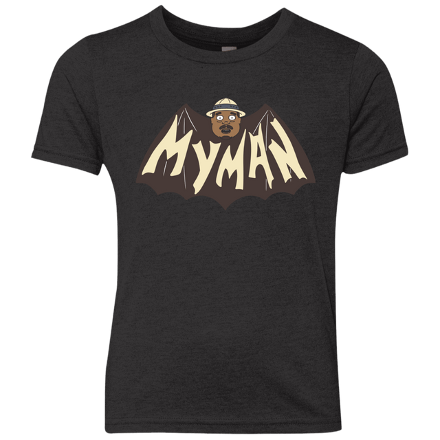 T-Shirts Vintage Black / YXS My Man! Youth Triblend T-Shirt