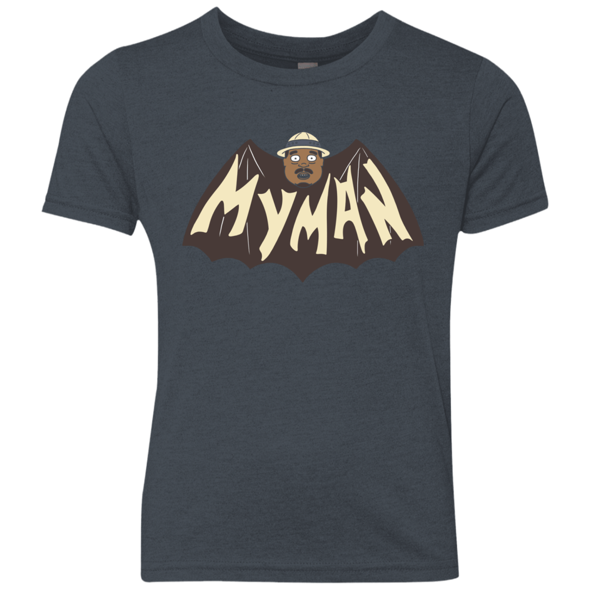 T-Shirts Vintage Navy / YXS My Man! Youth Triblend T-Shirt
