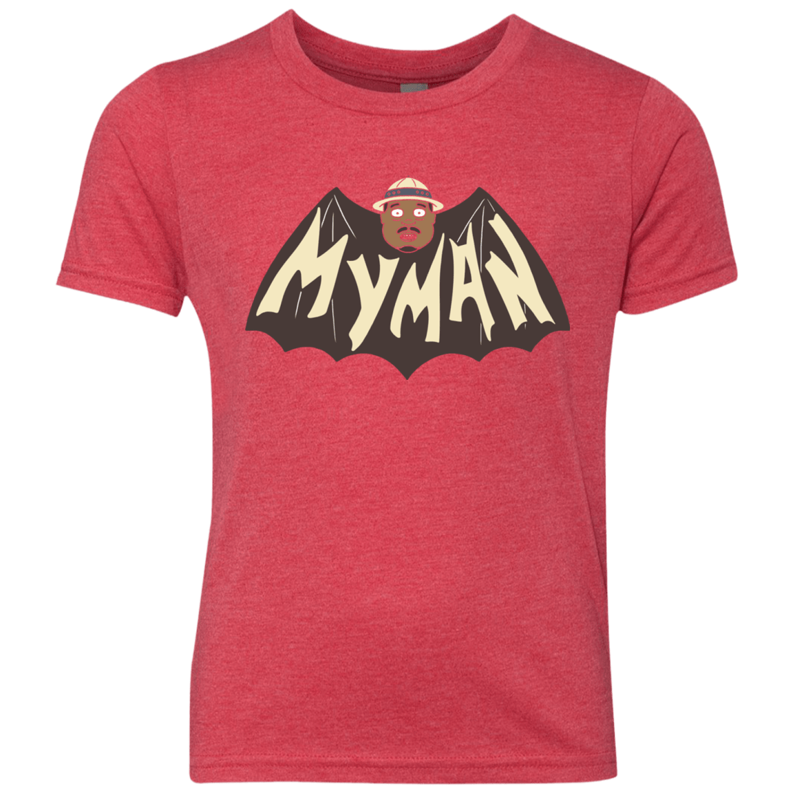 T-Shirts Vintage Red / YXS My Man! Youth Triblend T-Shirt