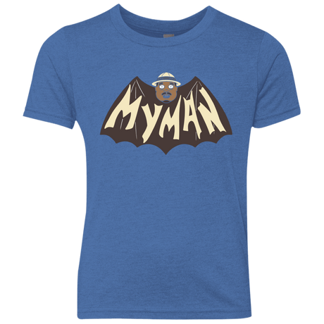 T-Shirts Vintage Royal / YXS My Man! Youth Triblend T-Shirt