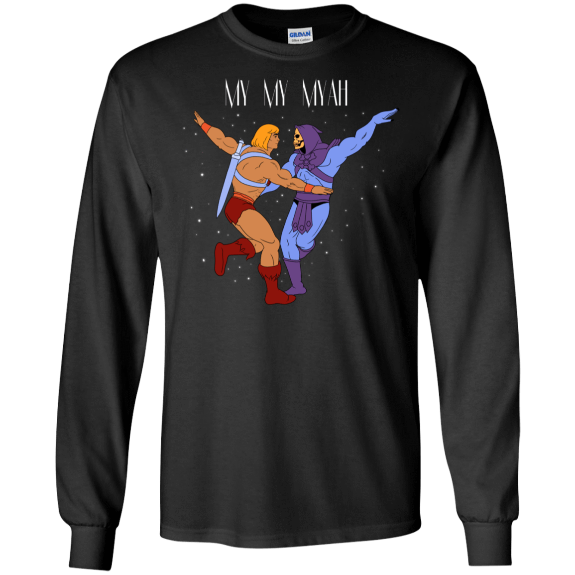 T-Shirts Black / S My My Myaah Men's Long Sleeve T-Shirt