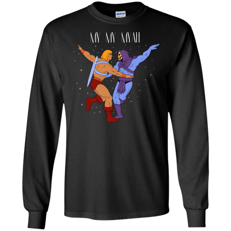 T-Shirts Black / S My My Myaah Men's Long Sleeve T-Shirt