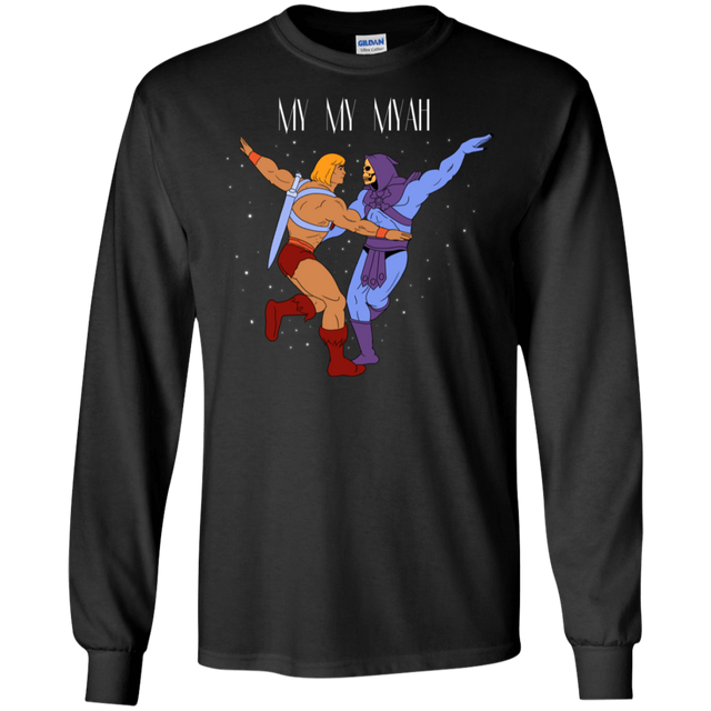 T-Shirts Black / S My My Myaah Men's Long Sleeve T-Shirt