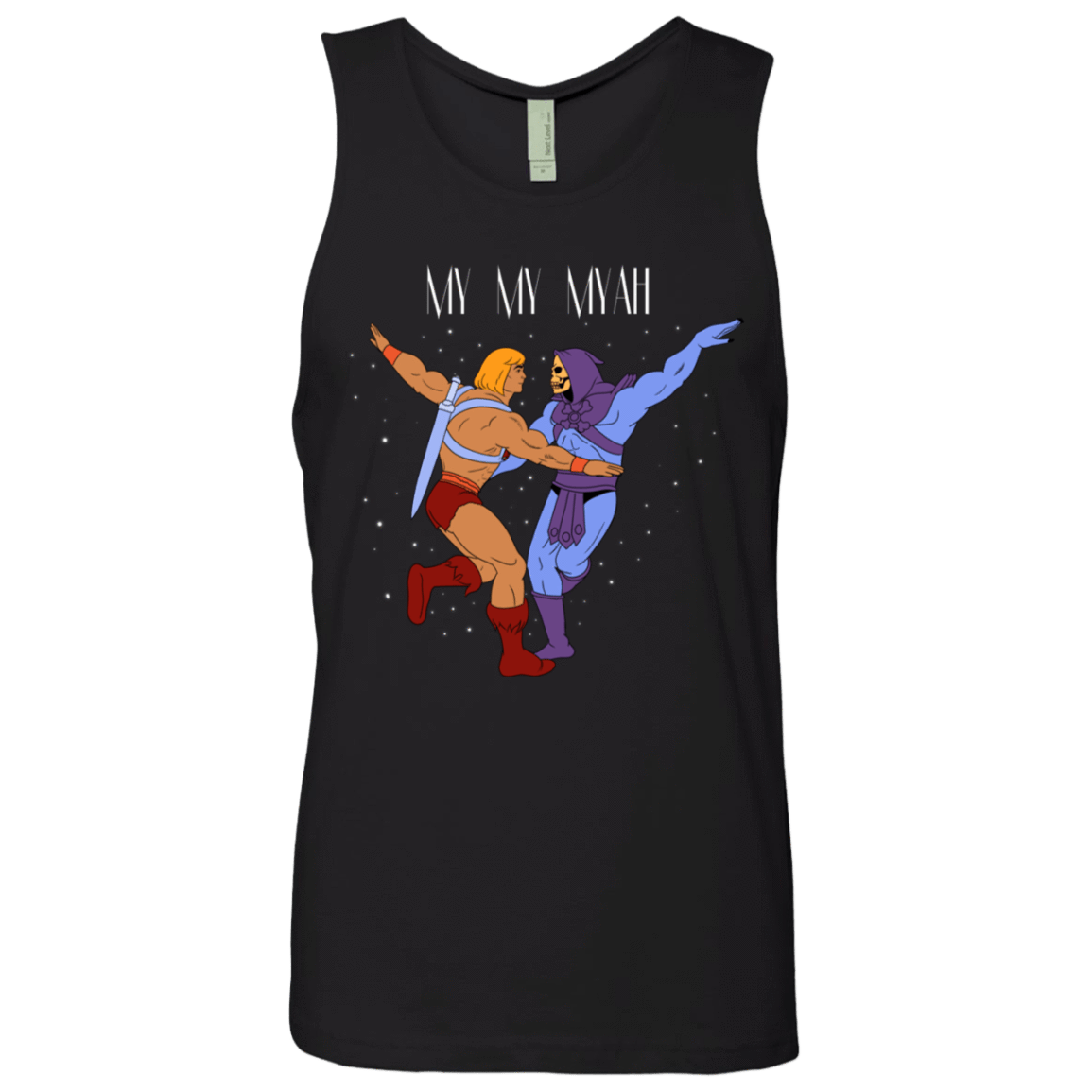 T-Shirts Black / S My My Myaah Men's Premium Tank Top