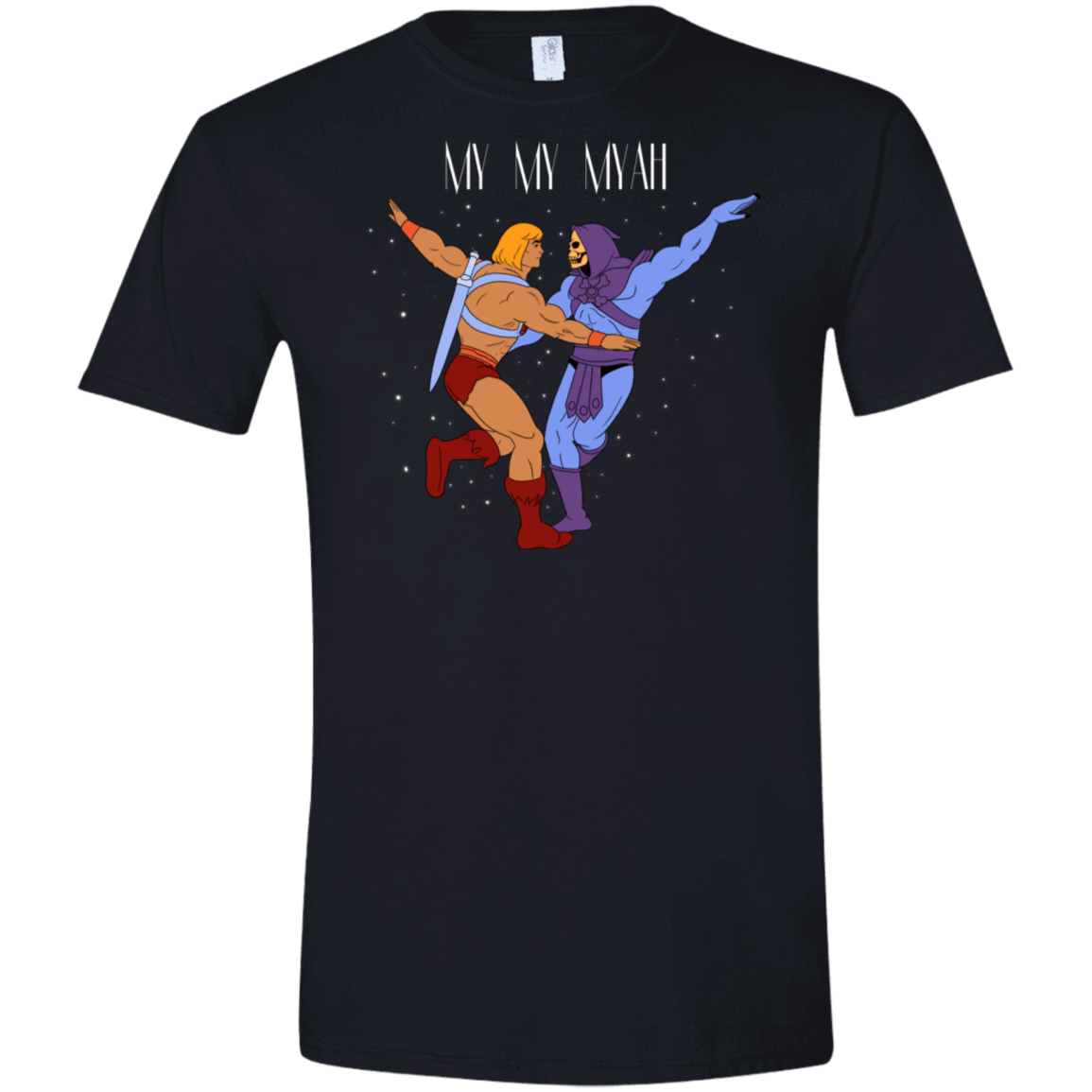 T-Shirts Black / X-Small My My Myaah Men's Semi-Fitted Softstyle