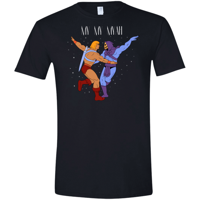 T-Shirts Black / X-Small My My Myaah Men's Semi-Fitted Softstyle