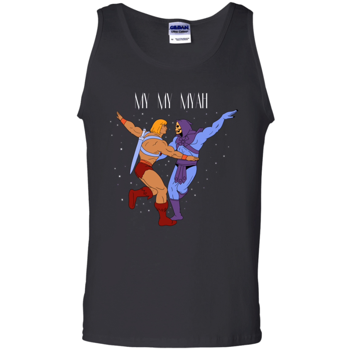 T-Shirts Black / S My My Myaah Men's Tank Top