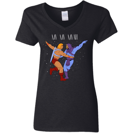 T-Shirts Black / S My My Myaah Women's V-Neck T-Shirt