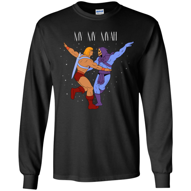 T-Shirts Black / YS My My Myaah Youth Long Sleeve T-Shirt