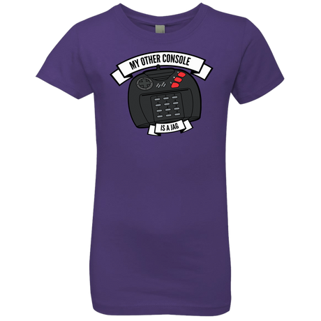 T-Shirts Purple Rush / YXS My Other Console Is A Jag Girls Premium T-Shirt