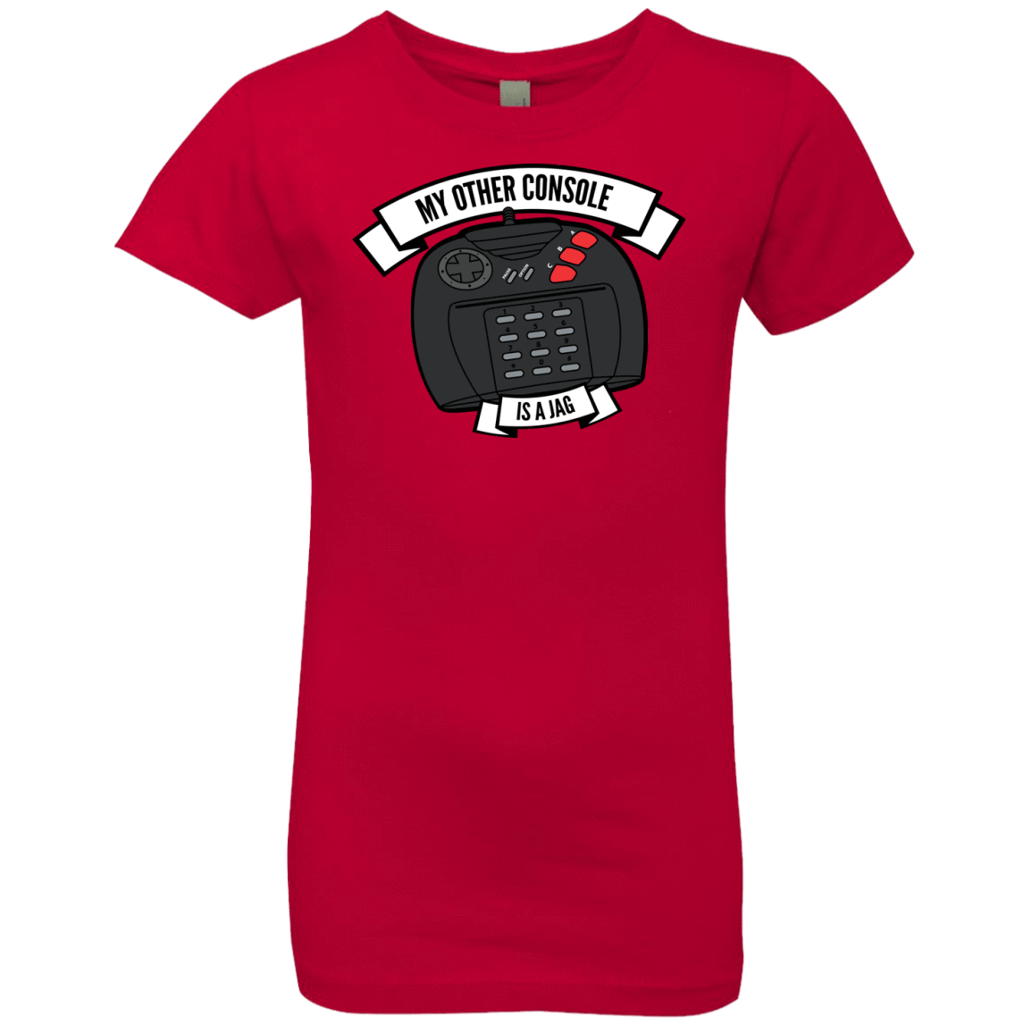 T-Shirts Red / YXS My Other Console Is A Jag Girls Premium T-Shirt