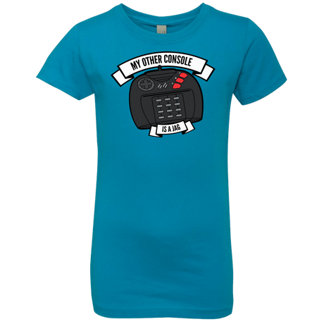 T-Shirts Turquoise / YXS My Other Console Is A Jag Girls Premium T-Shirt