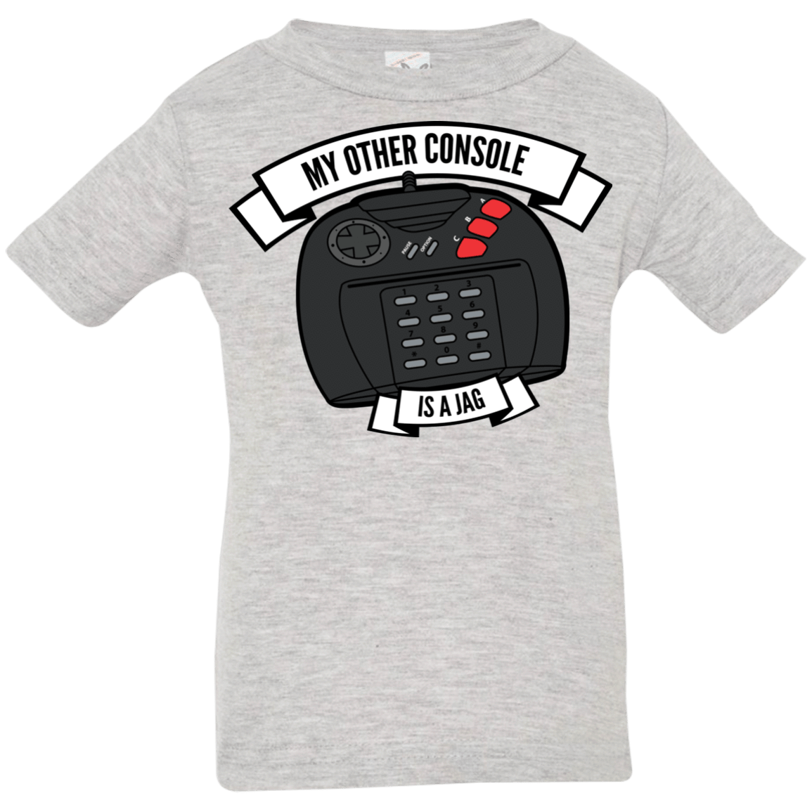 T-Shirts Heather Grey / 6 Months My Other Console Is A Jag Infant Premium T-Shirt