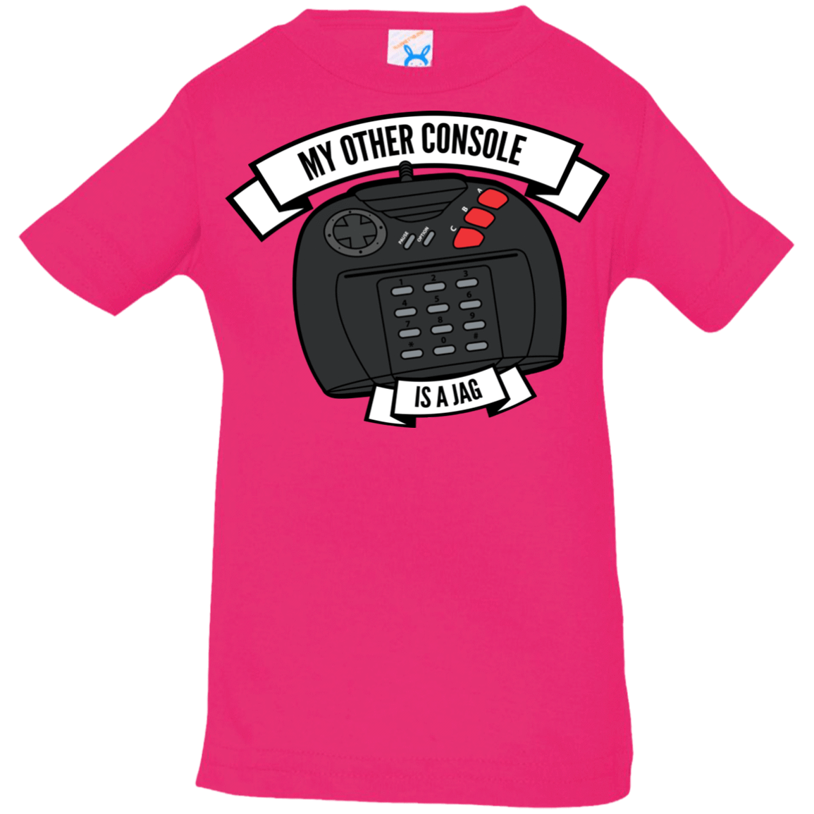 T-Shirts Hot Pink / 6 Months My Other Console Is A Jag Infant Premium T-Shirt