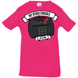 T-Shirts Hot Pink / 6 Months My Other Console Is A Jag Infant Premium T-Shirt