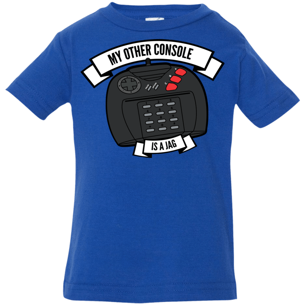 T-Shirts Royal / 6 Months My Other Console Is A Jag Infant Premium T-Shirt