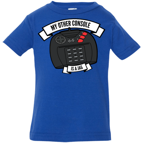 T-Shirts Royal / 6 Months My Other Console Is A Jag Infant Premium T-Shirt