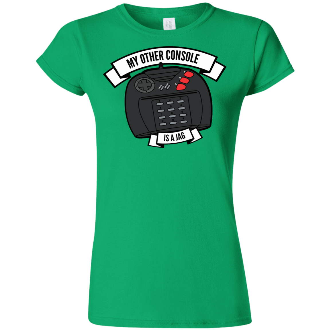 T-Shirts Irish Green / S My Other Console Is A Jag Junior Slimmer-Fit T-Shirt