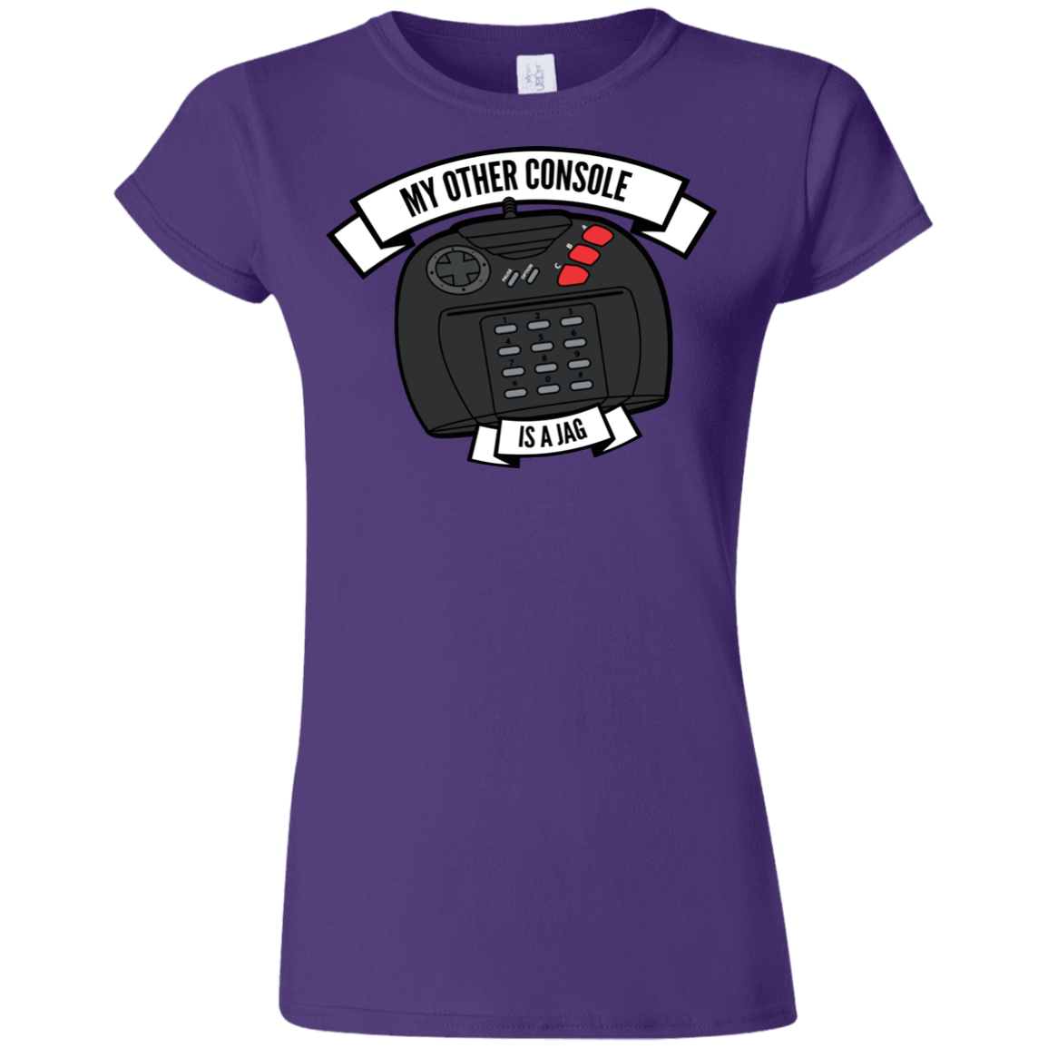 T-Shirts Purple / S My Other Console Is A Jag Junior Slimmer-Fit T-Shirt