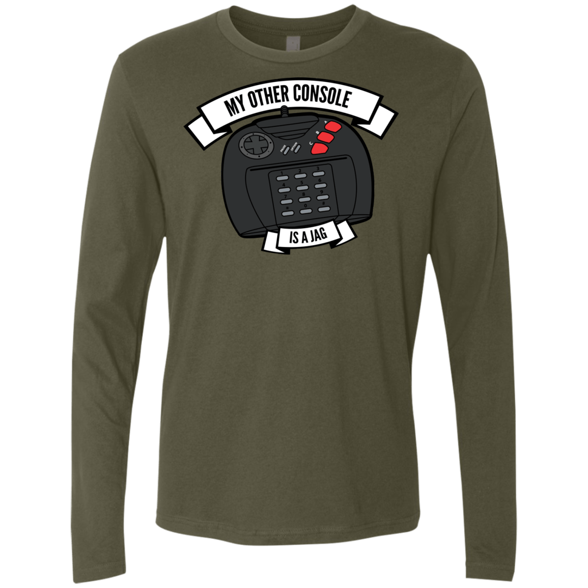 My Other Console Is A Jag Men's Premium Long Sleeve
