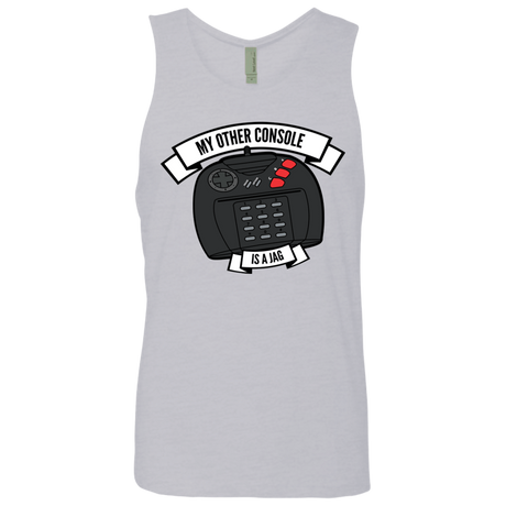 T-Shirts Heather Grey / S My Other Console Is A Jag Men's Premium Tank Top