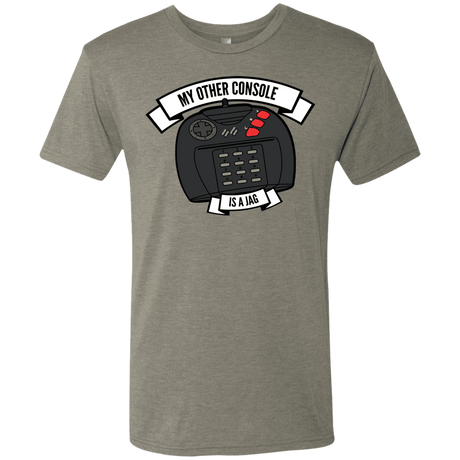 T-Shirts Venetian Grey / S My Other Console Is A Jag Men's Triblend T-Shirt