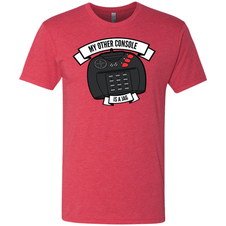 T-Shirts Vintage Red / S My Other Console Is A Jag Men's Triblend T-Shirt