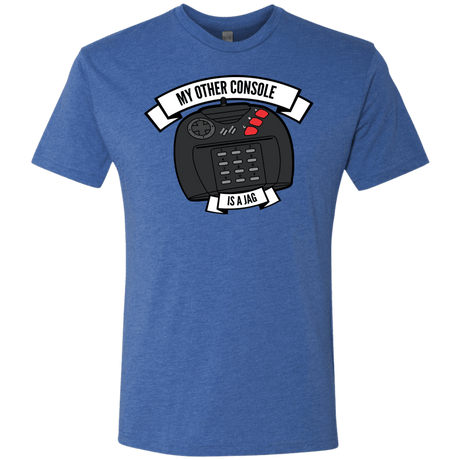 T-Shirts Vintage Royal / S My Other Console Is A Jag Men's Triblend T-Shirt
