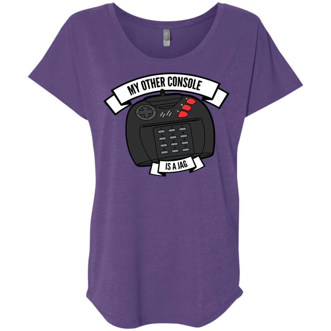 My Other Console Is A Jag Triblend Dolman Sleeve