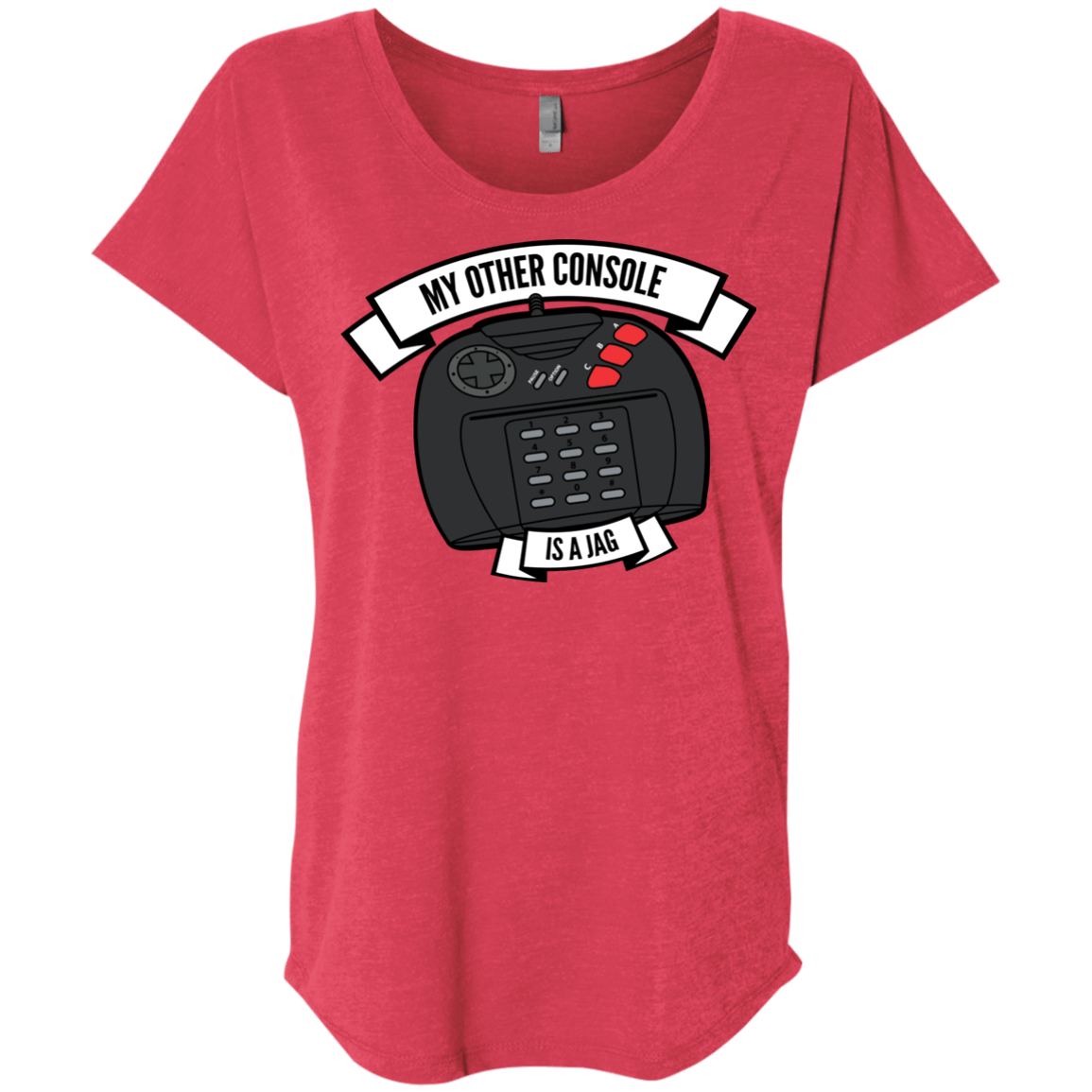 My Other Console Is A Jag Triblend Dolman Sleeve